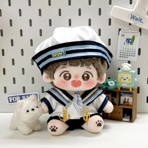 20cm Quần Áo Trẻ Em Búp Bê Cotton Little Sea Boy Búp Bê Phù Hợp Với Phong Cách Dễ Thương Búp Bê Bé Gái