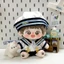 20cm Quần Áo Trẻ Em Búp Bê Cotton Little Sea Boy Búp Bê Phù Hợp Với Phong Cách Dễ Thương Búp Bê Bé Gái