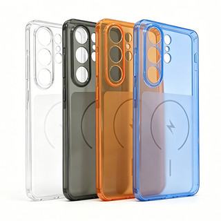 TPU tức thì siêu mỏng thích hợp cho vỏ điện thoại Samsung s26 ultra chống rơi trong suốt màu trơn s24 + / 25fe vỏ bảo vệ