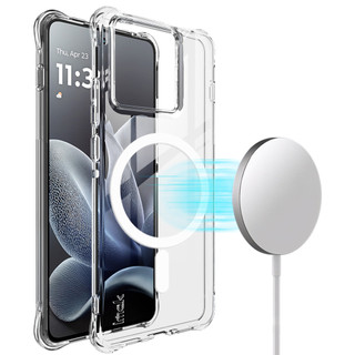 Ốp Lưng Từ Tính Moto Edge 70 50 Fusion 60 Neo 60S X70 Air 5G Chống Sốc Túi Khí Mềm TPU