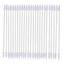 FAVORITEGOODS 25 / 50 Cái Swabs làm sạch dùng một lần, Que bông không bụi loại bỏ bụi mịn, Đầu sợi không mịn chính xác Đầu bông dính hai đầu làm sạch tai nghe