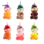 Cốc thủy tinh hình gấu có nắp ống hút 600ml – Cốc Sippy tái sử dụng cho cà phê đá, nước ép, trà sữa; an toàn máy rửa chén, nắp gấu dễ thương
