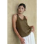 SIAN TOP- Áo Hai Dây Cổ V Dáng Suông Basic Mya House