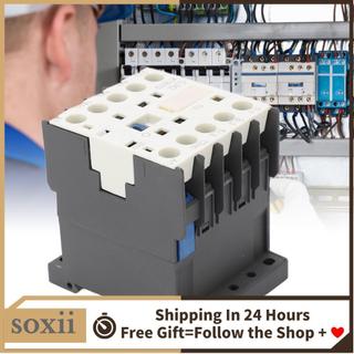 Soxii Công tắc contactor 220V 16A Lắp đặt dễ dàng Khả năng chịu lực tốt Điện tiêu thụ điện năng thấp cho tòa nhà