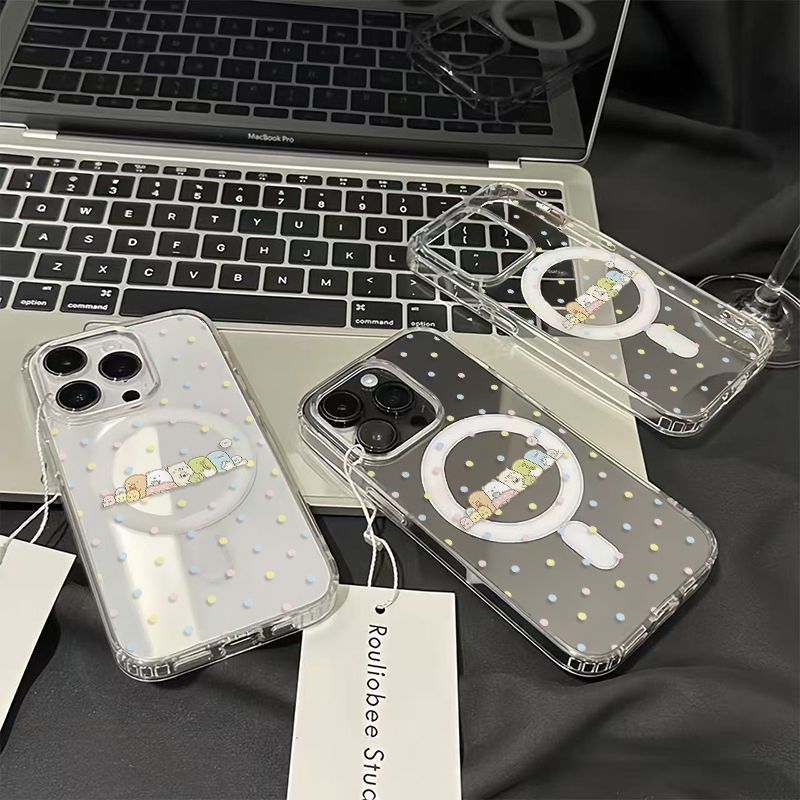 Điểm hấp thụ màu từ tính cho trường hợp iPhone 16151413pro hàng ngày
