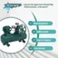 Máy Nén Khí Mini Bơm Hơi Cho D12 C14 C24 B14 B36 MN D90 MN99S 1 / 12 1 / 16 RC Xe Nâng Cấp Phần