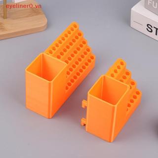 EY & HG 1 Giá đỡ máy khoan 20 / 50 lỗ Bit Sắp xếp đầu tuốc nơ vít Hộp công cụ lưu trữ bảng lỗ Tuốc nơ vít Giá đỡ chuôi lục giác.