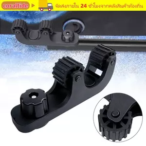 Giá đỡ mái chèo thuyền Kayak CORALTIDE, Giá đỡ mái chèo bền chống mài mòn, bằng nhựa Dễ dàng lắp đặt Giá đỡ cần câu đường ray thuyền Kayak đa năng Phụ kiện gắn theo dõi thuyền Kayak