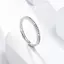 PNPIA- Nhẫn kim cương dát đẹp đơn giản thời trang Nhẫn thép không gỉ sáng bóng dành cho nữ Nhẫn đôi nhẹ sang trọng