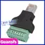 Guansfs Guansfs Drfeify Nhỏ Gọn Chất Lượng Tinh Tế RJ45 Nam Đến 8 Pin Vít Đầu Nối Bộ Chuyển Đổi Balun Bộ Chuyển Đổi AV Với Độ Ổn Định Và Độ Tin Cậy