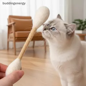 {BUDDI} Đồ chơi Catnip vui nhộn dành cho mèo Bông lớn hình con mèo con mài Sti {buddingenergy}