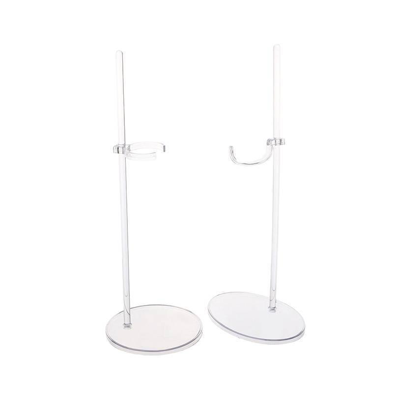 Giá đỡ búp bê Phu Acrylic giá đỡ màn hình 30cm trong suốt cho Búp bê 1/6 đồ chơi show VN