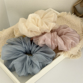 Hululu / Đơn Giản Xếp Ly Cổ Tích Làm Đẹp Scrunchy Dây Buộc Tóc Cao Cấp Dây Buộc Tóc Đuôi Ngựa Sang Trọng Đầu Dây Buộc Hoa