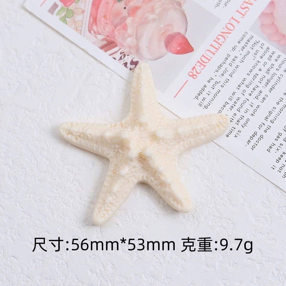Set Charm Sao Biển Pastel Size Bự 56x53mm 🌊 Mix 6 Màu Candy Cute Phong Cách Summer Hàn Quốc Siêu Xinh ✨
