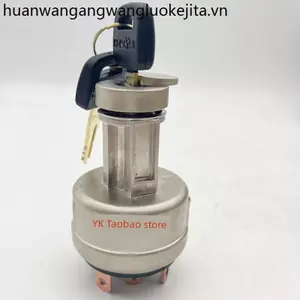 Thích hợp cho Komatsu 60 / 120 / 200 / 240 / 300 / 360-5 / 6 / 7 / 8 Khởi động Công tắc đánh lửa Khóa cửa điện