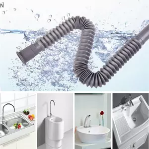 NS Ống Nước Linh Hoạt Bồn Rửa Ống Thoát Nước Kéo Dài Khử Mùi Ống Nước Kéo Dài Ống Nước Ống Nước NS