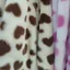 Sang Trọng Trái Tim Nhỏ In Hình Lông Thỏ Sang Trọng Mềm Mại Mịn Flannel Khăn Vải Chăn Handmade diy Vải 5.11