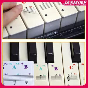 Bàn phím JASMINE ghi chú Stier 88 / 61 / 54 / 49 / 37 phím Piano Stier Trong suốt JASMINE