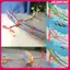 JASMINE Đồ chơi giáo dục trẻ em Dây cao su chạy bằng máy bay hai tầng cánh lắp ráp máy bay Đồ chơi JASMINE