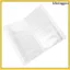 Bưu thiếp Tay áo trong suốt Album dành cho người sưu tập Lưu trữ vé 23X12.7CM PP trắng khxinggao