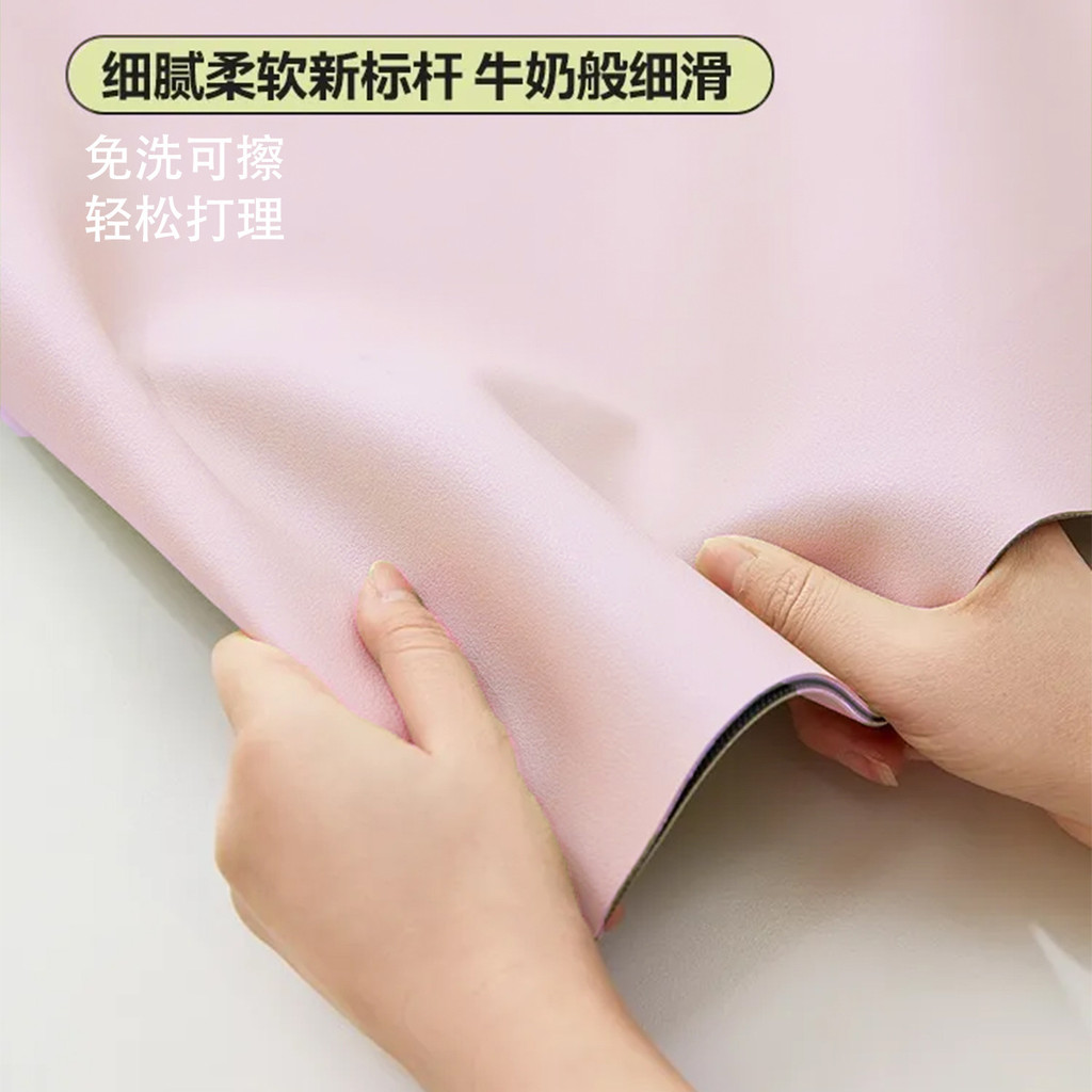 thảm trải bàn làm việc silicon màu pastel miếng lót chuột cỡ lớn chống nước chịu nhiệt viết chữ êm ái cho văn phòng học sinh