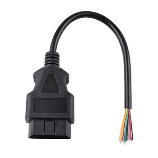 Bộ chuyển đổi công cụ giao diện chẩn đoán ô tô OBD2 16pin Đầu nối nam Cáp mở rộng sang đầu cắm nữ