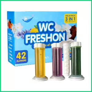 Bát Vệ Sinh Gel Tem 3 Ống Lâu Dài Loại Bỏ Mùi Nước Làm Mát Hoa Vệ Sinh Gel Tem Cho Phòng Tắm jiwvn