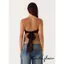 Áo Quây Lưới Màu Trơn, Sheer Flowy với Dây Buộc Lưng