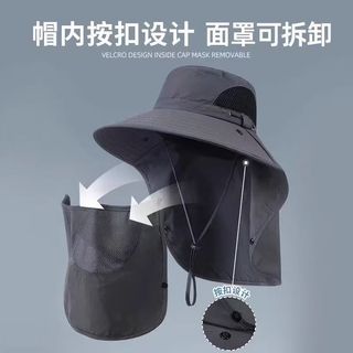 Mũ chống nắng nam / Vành lớn / Mũ chống nắng A17