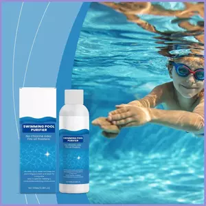 Bể bơi Flocculant Loại bỏ mùi Chất lỏng 100ml Bồn tắm nước nóng Bể bơi trong suốt cho bồn tắm nước nóng trên mặt đất Tiệc mùa hè mueadsyvn