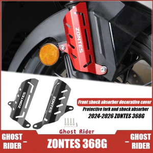 DÀNH CHO ZONS 368G 2024 2025 2026 Xe Máy Phía Trước Nĩa Bao Treo Bảo Vệ Giảm Chấn Bảo Vệ Trang Trí Nhôm CNC