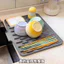 Mặt bàn Độ dốc Silicone thoát nước Thảm nhà bếp Chống bỏng Cách nhiệt Nồi Thảm dày Mặt bàn Thảm chống trượt Tấm cố định OFTR