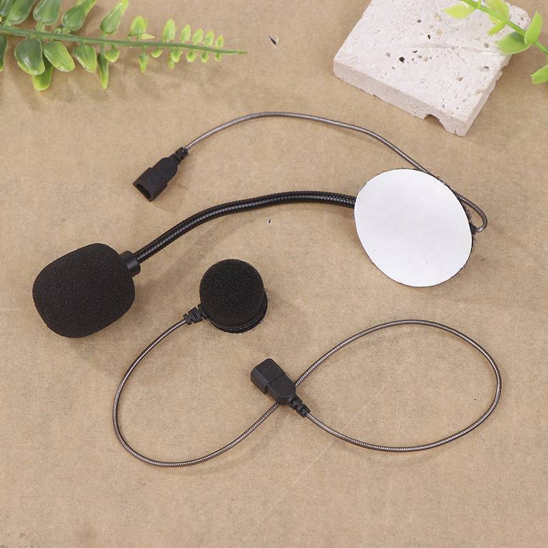 Alittlesetrtu Cardo Freecom / Spirit Bluetooth Mũ bảo hiểm Intercom Mic Mềm / Dây cứng & Loa 3,5mm VN