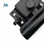 Phụ kiện hộp câu cá màu đen với giá đỡ lớn làm từ hợp kim nhôm-magnezi