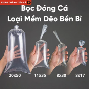 Túi Nilon Đóng Cá - Bọc Đóng Cá Chất Lượng Cao - Túi Vận Chuyển Cá Cảnh Thủy Sinh Đi Xa
