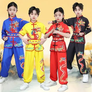 Quần áo biểu diễn, tập luyện võ thuật trẻ em & thanh niên – Bảo tàng cơ sở, thi đấu 260423