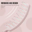 【Roshy】lược tạo kiểu tóc bồng bềnh lược massage tại nhà dành cho nữ. Lược răng cong lớn