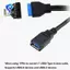 USB3 Type-E 20Pin sang USB 19P Chassis Front Convert the Bo mạch chủ Type-E Expansion Card Type-E Giao diện Type-E sang USB 19P