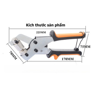 Kìm bấm bạt Hiflex 10mm chuyên dụng, Kèm 100 Khoen – Dụng cụ bấm khoen nhanh, đẹp, chắc chắn GAGONG