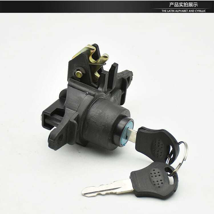Xe Điện Xe Máy Xe Tay Ga Pin Phụ Kiện Ô Tô Lingying Trunk Khóa Hộp Bảo Quản Khóa Lưu Trữ Cốp Xe Khóa