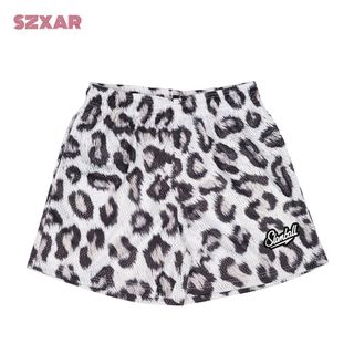Mùa Hè Quần Short Nam Thể Thao Da Báo In Hình Tập Thể Dục, Hợp Thời Trang
