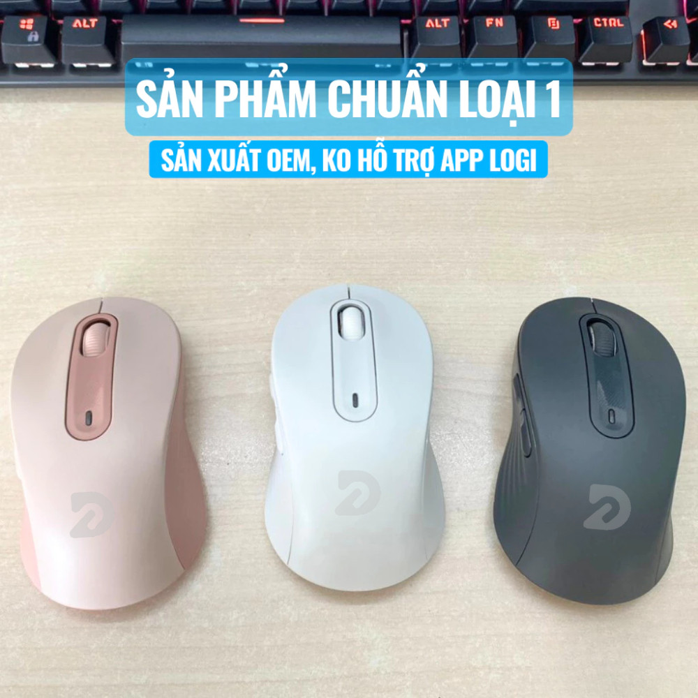 Chuột Bluetooth Không Dây M650 M650L Nhấp Êm Silent DPI Nhạy Wireless USB Nhỏ Gọn Dùng Văn Phòng