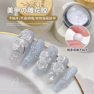 2026 Dày Nhẹ Khắc Keo Gummy Kết Cấu Kẹo Cao Su Phong Cách Hoa Đá Không Dùng Một Lần Đóng Hộp Sơn Móng Tay Keo Cho Làm Móng Tay Cửa Hàng