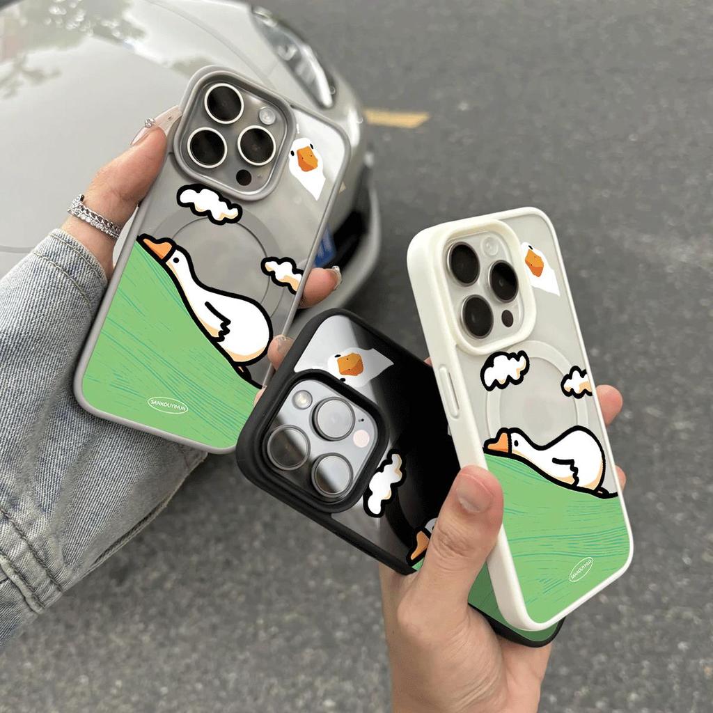 Mùa xuân vịt Đối với iPhone 17PROMAX nrịxu hợp điện thoại 16/15 rõ ràng hút từ 14/13/12
