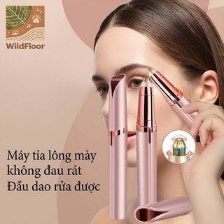 Tông đơ lông mày bằng điện USB có thể sạc lại LED Mini Facial Hair Remover Di động An toàn bằng thép ABS