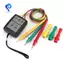 Máy dò pha Chỉ báo trình tự pha kỹ thuật số với đèn LCD và nhắc nhở rung để đánh giá trình tự pha và hướng xoay