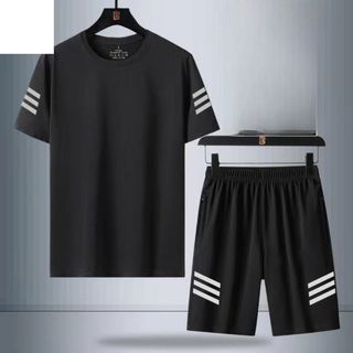 Đồ Bộ Quần Áo Thể Thao Nam Mùa Hè Chất Thun Lạnh Co Giãn 4 Chiều Gía rẻ  019