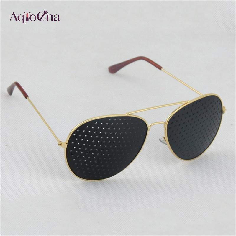 Kính Mát Pinhole Lỗ Nhỏ Cải Thiện Thị Lực AqToCna