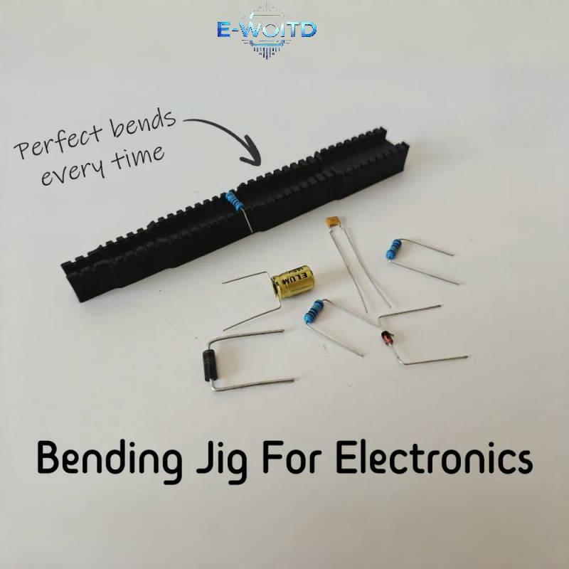 E-WOITD 1 Cái Dụng Cụ Uốn Của Các Tụ Điện Điốt Và Electronicponents Diode / Điện Trở Uốn Fixture E-WOITD