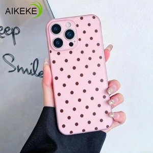 Ốp điện thoại trong suốt mờ chấm bi mới cho Redmi Note 10 Pro Max Lite 10S 9 Pro Max 9S 5G 4G Ốp lưng màu kẹo Cặp đôi đơn giản Vỏ mềm mờ chống rơi